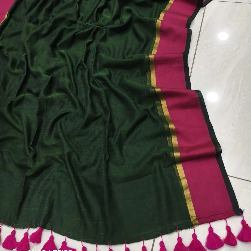 Mul cotton saree